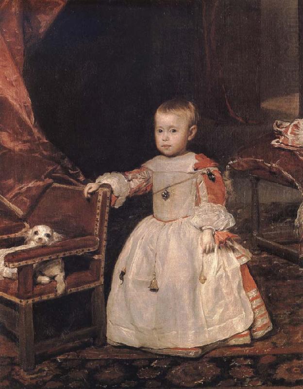 Infante Felipe Prospero, Diego Velazquez